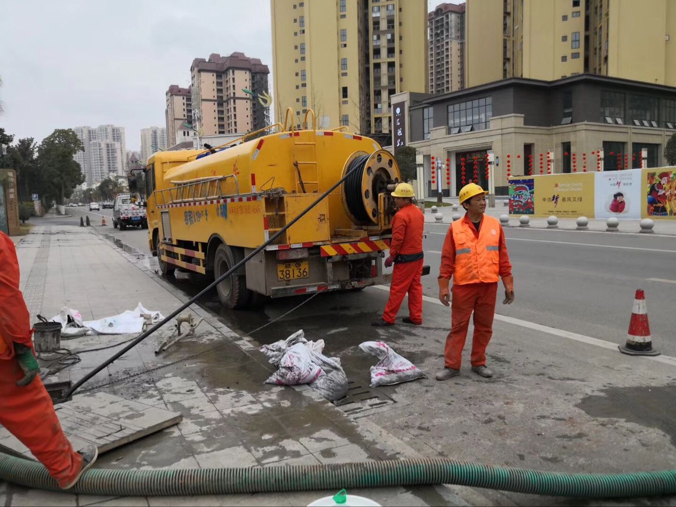 宁德排污管道清淤-管道清洗